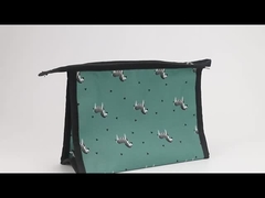 op maat gemaakte canvas cosmetische zak